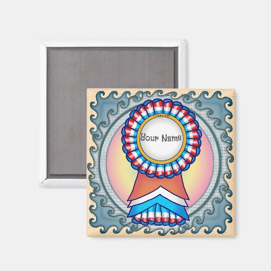 Aimant Ruban de campagne électorale (Recto/Verso)