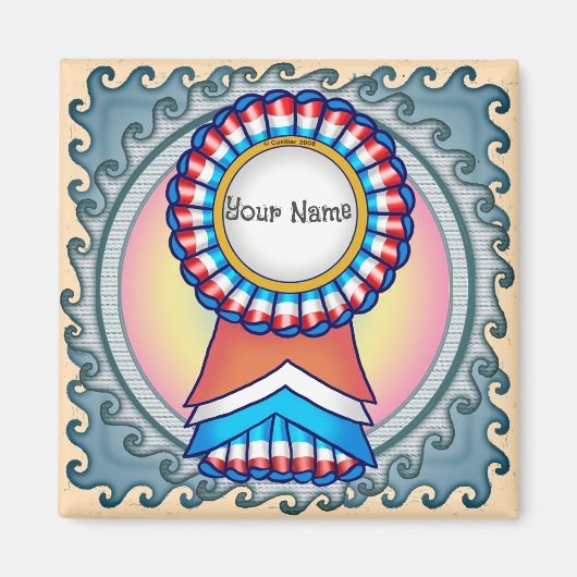 Aimant Ruban de campagne électorale (Devant)