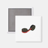 Aimant Ruban de machine à écrire (Recto/Verso)