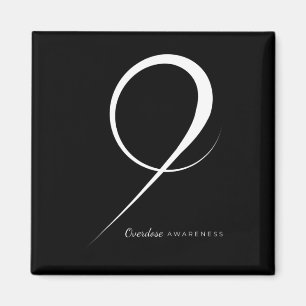 Aimant Ruban de sensibilisation à la surdose de drogue