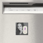 Aimant Ruban de sensibilisation à la violette (In Situ (Lave-vaisselle))