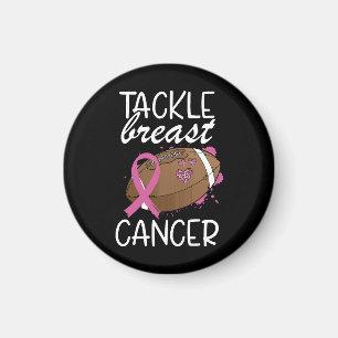 Aimant Ruban de sensibilisation au cancer du sein Tackle