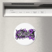 Aimant Ruban du jardin Pancreatic Cancer Hope (In Situ (Lave-vaisselle))