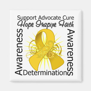 Aimant Ruban en spirale d'inspirations de COPD