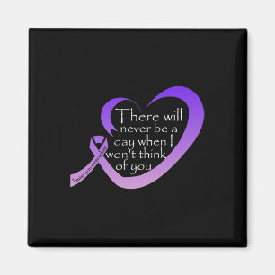 Aimant Ruban violet de sensibilisation