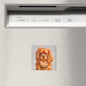Aimant Ruby Cavalier King Charles Spaniel (In Situ (Lave-vaisselle))