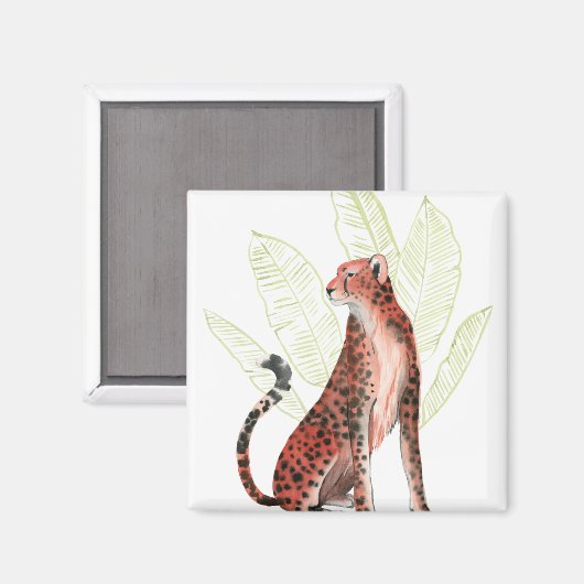 Aimant Ruby Runner Leopard (Recto/Verso)