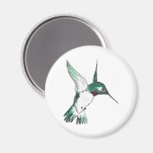 Aimant Ruby Throat (Recto/Verso)