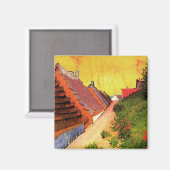 Aimant Rue à Saintes Maries par Vincent van Gogh (Recto/Verso)