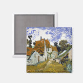 Aimant Rue d'Auvers-sur-Oise par Vincent van Gogh (Recto/Verso)