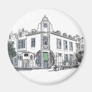 Aimant rue de la vieille ville