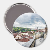 Aimant Rue du centre de Prague (Recto/Verso)