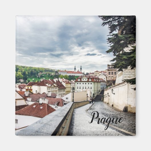 Aimant Rue du centre de Prague (Devant)