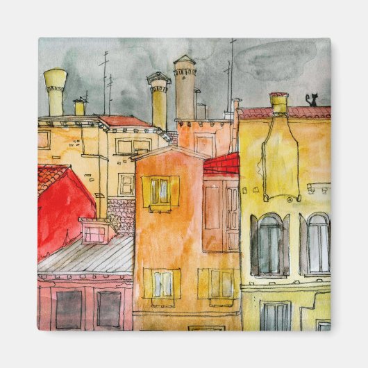 Aimant Rue italienne (Devant)