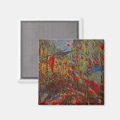 Aimant Rue Montorgueil aux drapeaux de Claude Monet (Recto/Verso)