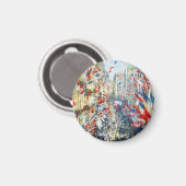 Aimant Rue Montorgueil, Paris, Festival de Juin (Recto/Verso)