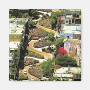 Aimant Rue San Francisco CA de Lombard
