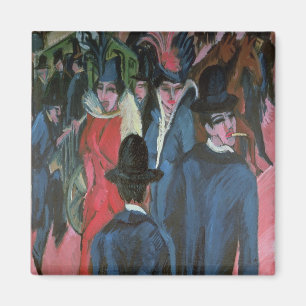 Aimant Rue Scene, 1913 de Berlin