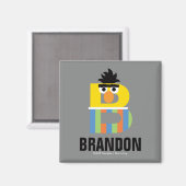 Aimant Rue Sésame | B est pour Bert (Recto/Verso)