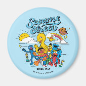 Aimant Rue Sésame | Depuis 1969 (Devant)