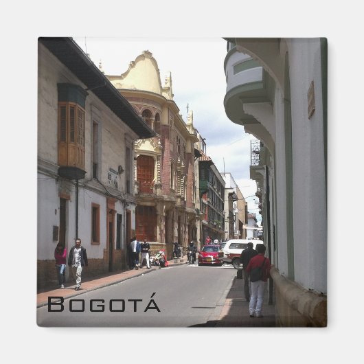 Aimant Rues de Bogota (Devant)