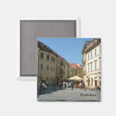 Aimant Rues de Bratislava - Slovaquie (Recto/Verso)