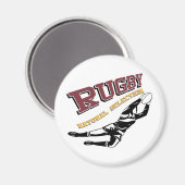 Aimant Rugby féminin (Recto/Verso)