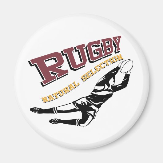 Aimant Rugby féminin (Devant)