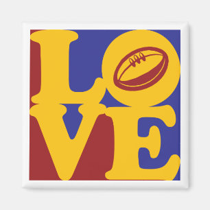 Aimant Rugby Love