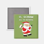 Aimant Rugby Noël Stocking Stuffers (Recto/Verso)