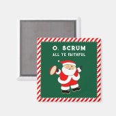 Aimant Rugby Player Stocking Stuffer (Recto/Verso)