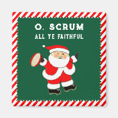 Aimant Rugby Player Stocking Stuffer (Devant)