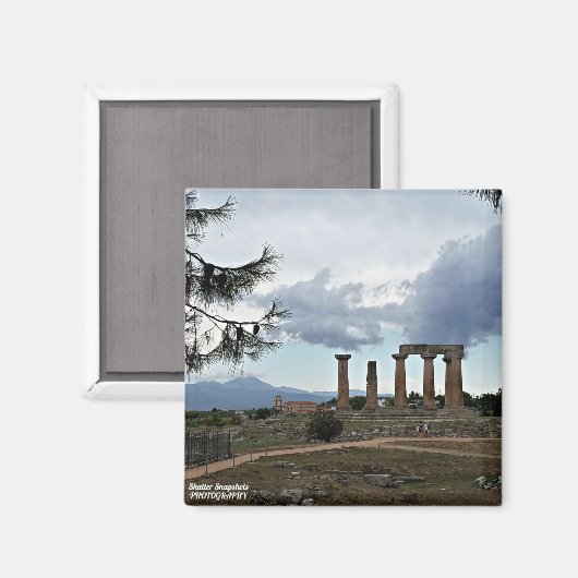 Aimant Ruines de Corinthe (Recto/Verso)