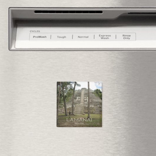 Aimant Ruines mayas à Lamanai, Belize (In Situ (Lave-vaisselle))