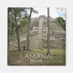 Aimant Ruines mayas à Lamanai, Belize