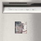 Aimant Ruines mayas antiques Photo Conçu Réfrigérateur (In Situ (Lave-vaisselle))