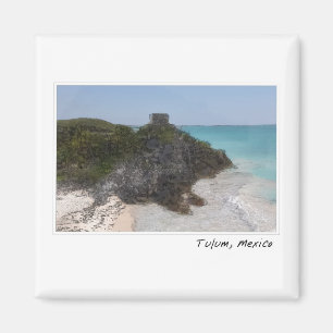 Aimant Ruines mayas de Tulum au Mexique
