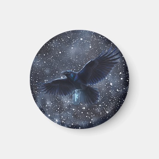 Aimant Runa Fehu y el Cuervo de Odín (Devant)