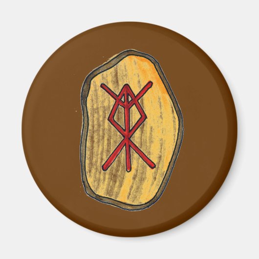 Aimant Rune de liaison : Protection de la maison (Devant)
