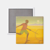Aimant Running Boy 2010 (Recto/Verso)