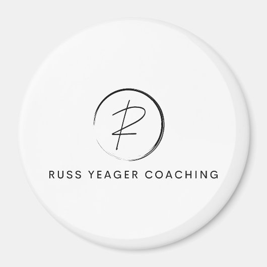 Aimant Russ Yeager Coaching Signature Logo (Devant)