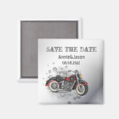 Aimant Russe grunge Motorcyle Mariage Moker (Recto/Verso)
