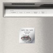 Aimant Russe grunge Motorcyle Mariage Moker (In Situ (Lave-vaisselle))