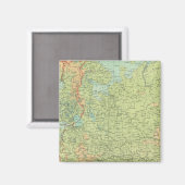 Aimant Russie du Nord et Finlande (Recto/Verso)