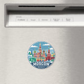 Aimant Russie Moscou (In Situ (Lave-vaisselle))