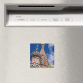 Aimant Russie, Moscou, place Rouge. St. Basil's 5 (In Situ (Lave-vaisselle))