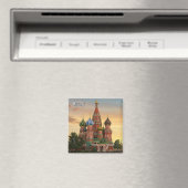 Aimant Russie Moscou Voyage (In Situ (Lave-vaisselle))