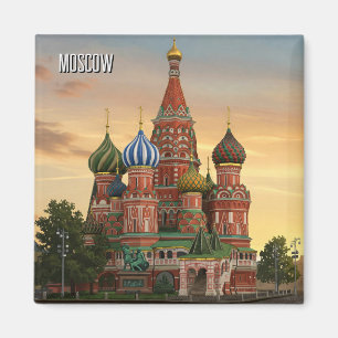 Aimant Russie Moscou Voyage
