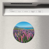 Aimant Russle Lupines au lac Tekapo | Nouvelle-Zélande (In Situ (Lave-vaisselle))