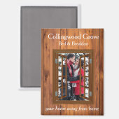 Aimant Rustic Chambres d'hôtes 🌿 Country Inn Guestbook (Recto/Verso)